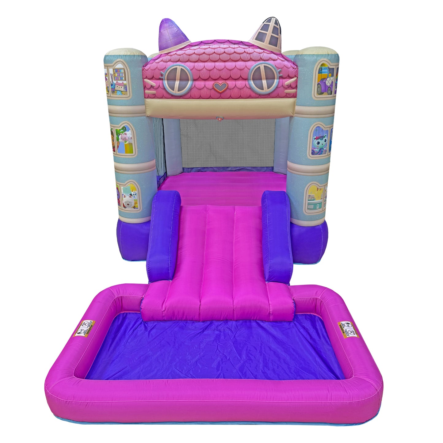 Gabby's Dollhouse Bounce House Water Slide with Pool