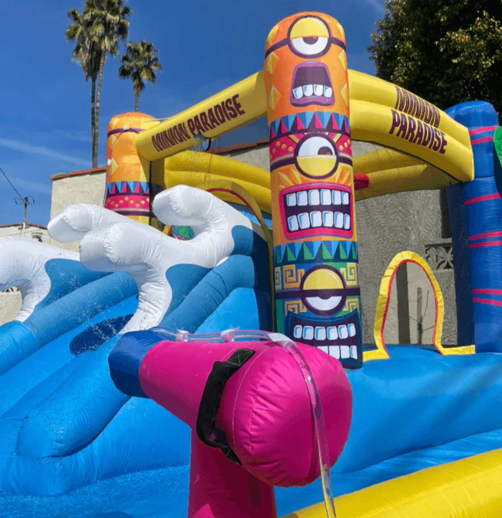 Inflatable Water Slides With Bounce Houses
