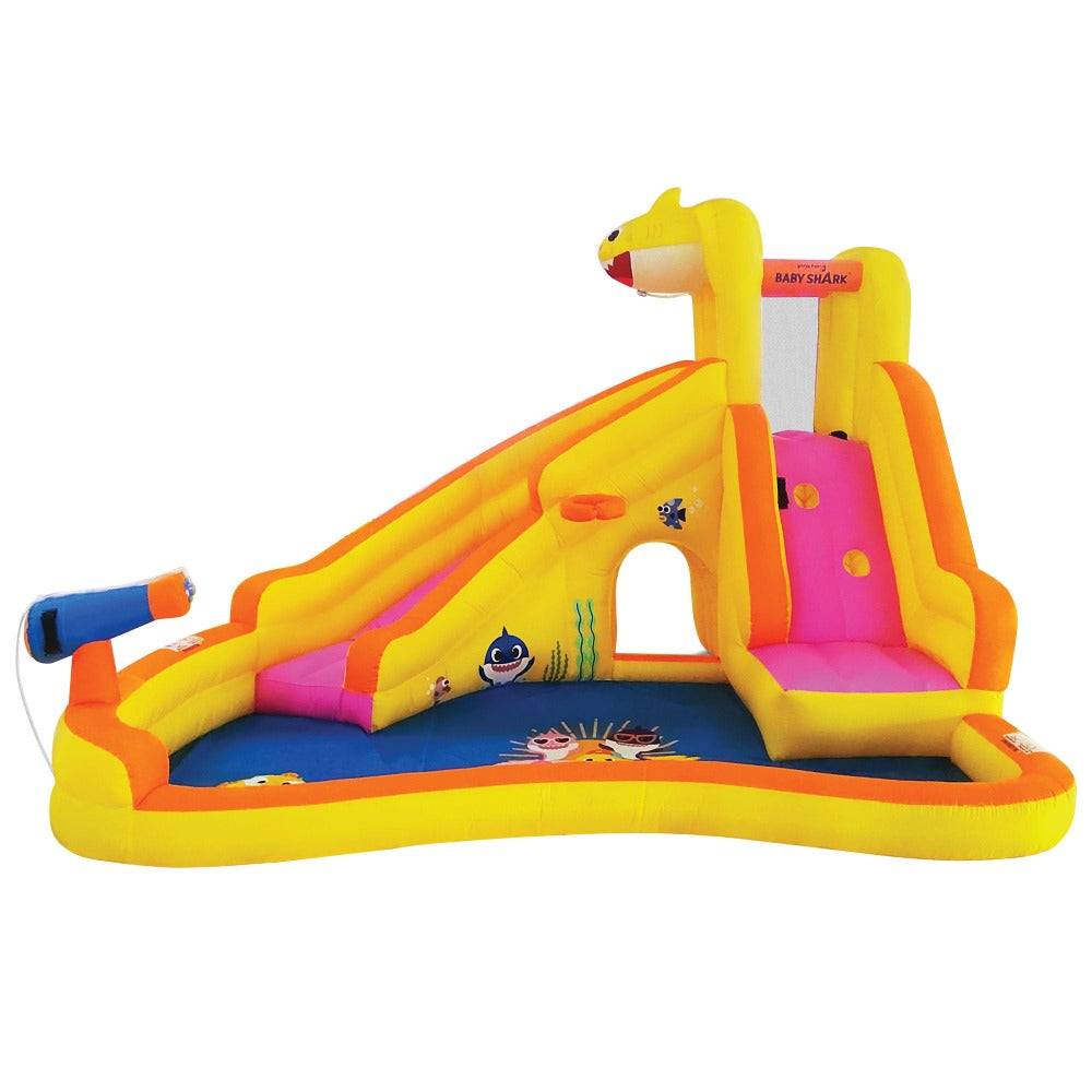 Baby Shark Inflatable Water Slide