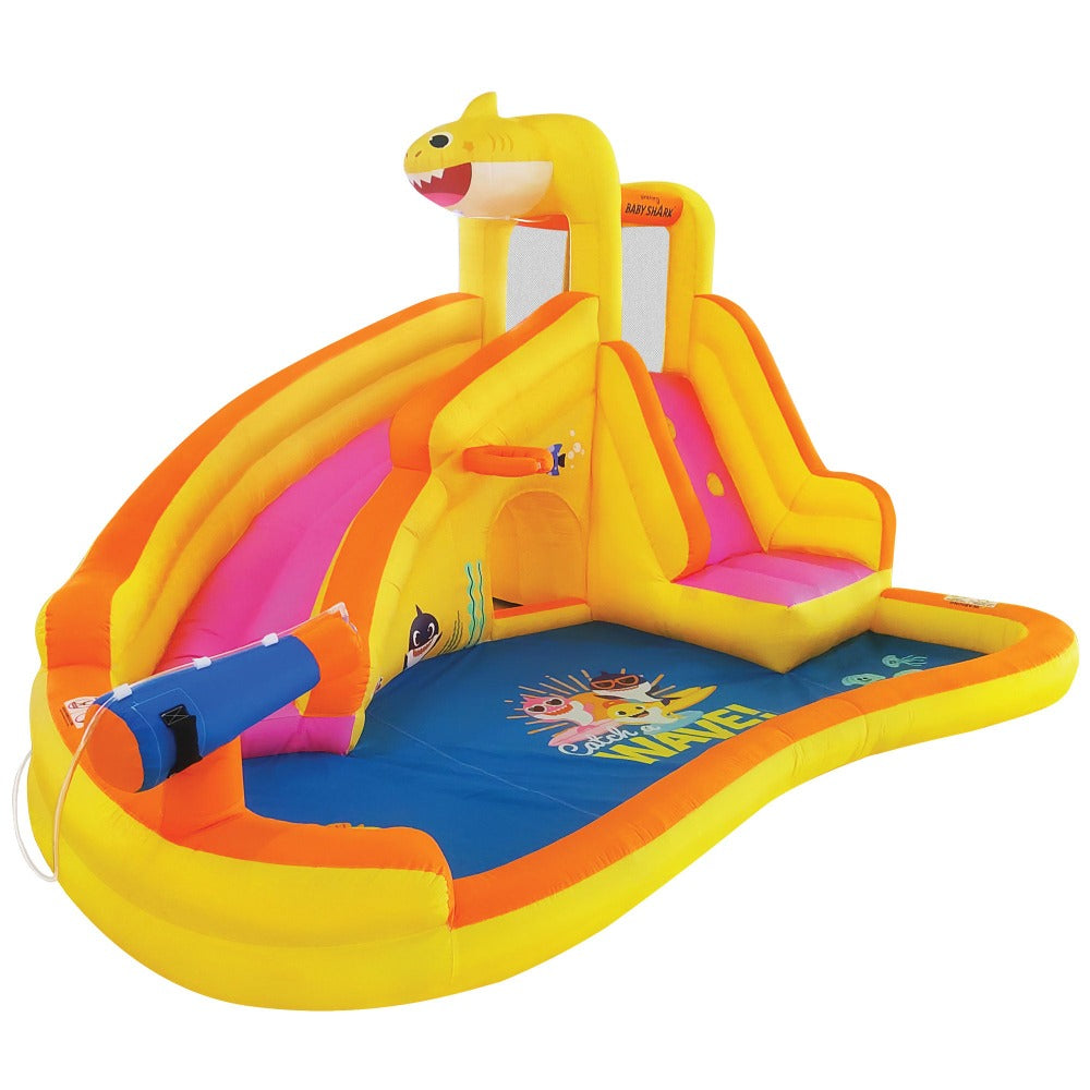 Baby Shark Inflatable Water Slide