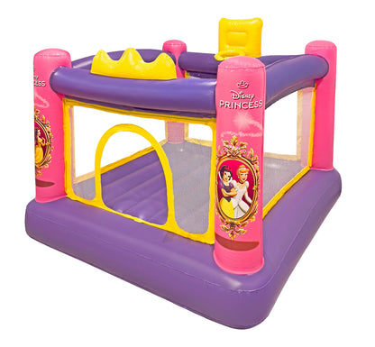 Front Left View of Disney Princess Inflatable Bounce House