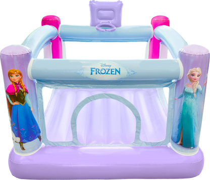 Inflatable playpen with Disney Frozen characters on a white background