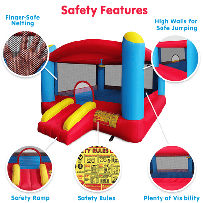 Safety Features of Enormous Bounce House | Funormous