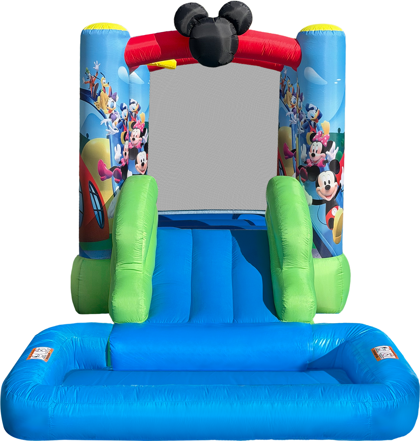 Mickey Mouse Bounce House Water Slide with Pool