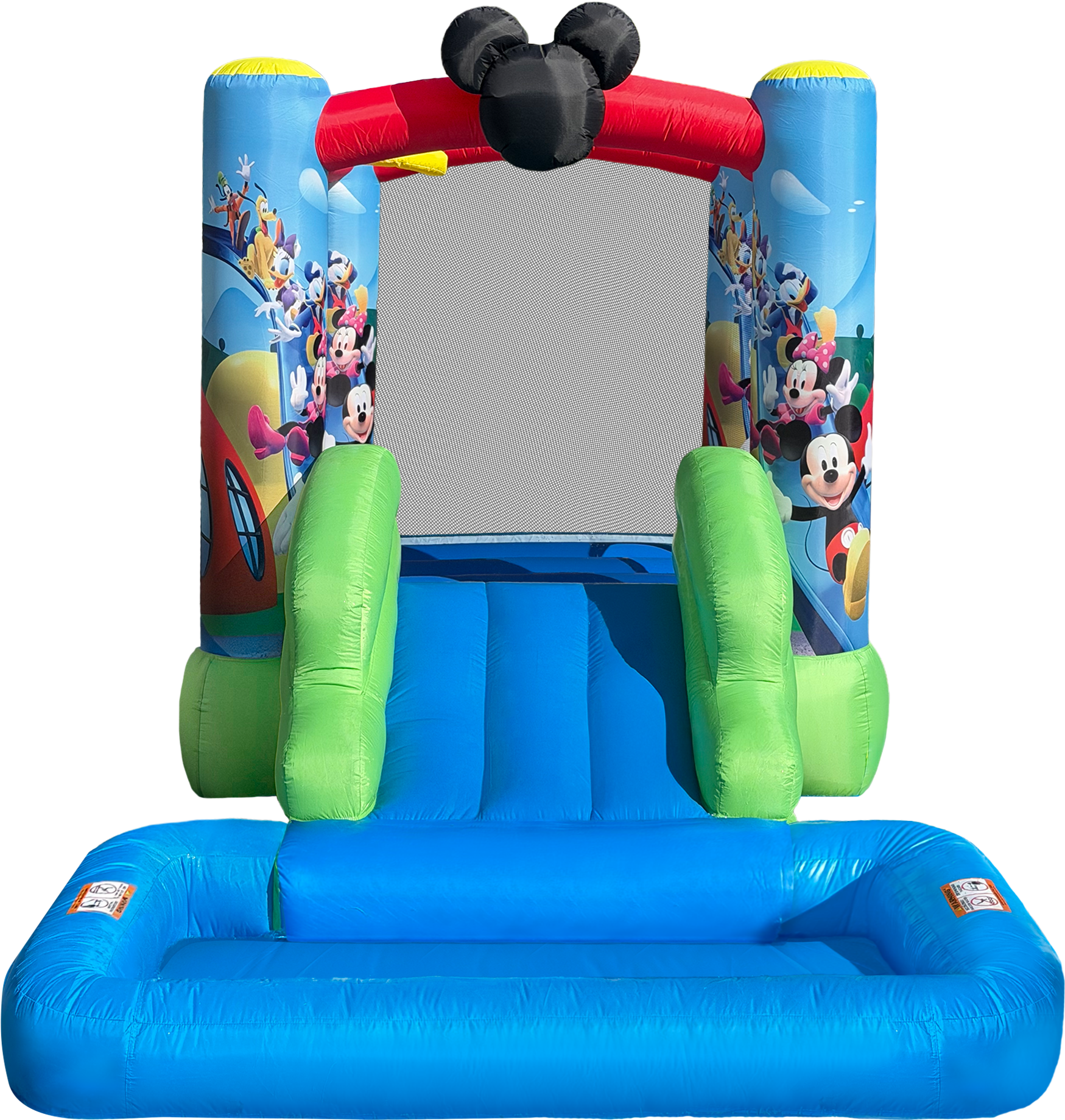 Mickey Mouse Bounce House Water Slide with Pool