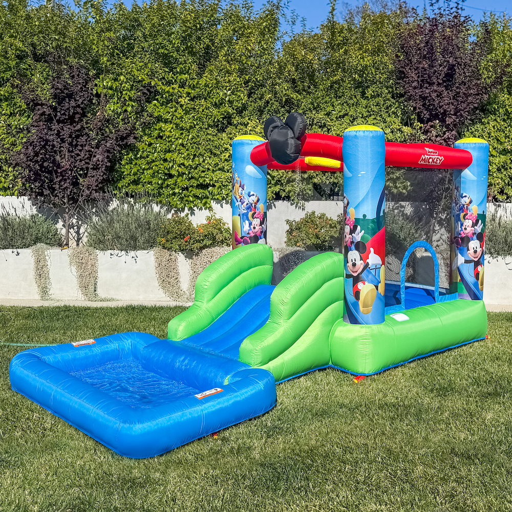 Mickey Mouse Bounce House Water Slide with Pool