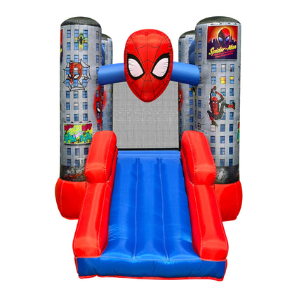 Spider-Man Bounce House Slide View