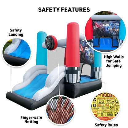 Star Wars Bounce and Slide Safety Features - Funormous