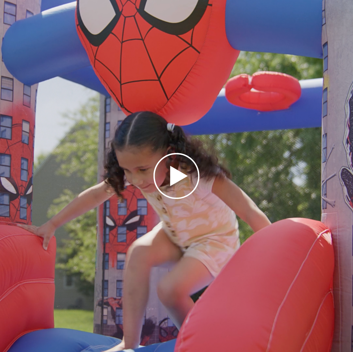 Funormous Spider-Man Bounce House Video Preview