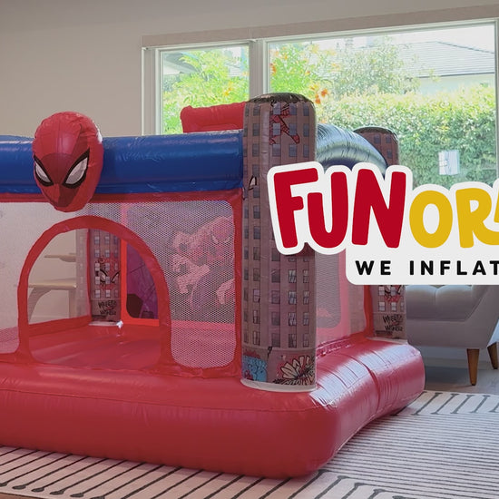 Funormous Disney Spider-Man Inflatable Bounce House