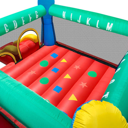 Educational Bounce House and Slide