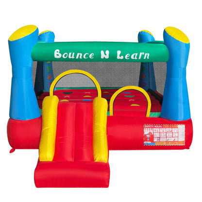 Kids Backyard Bounce House and Slide