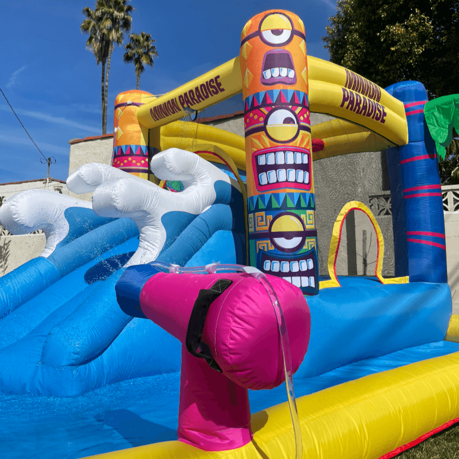 Minions Bounce House Water Slide - Funormous