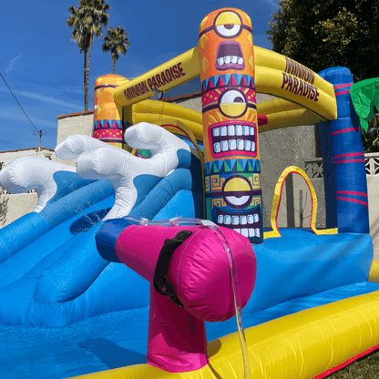 Minions Bounce House Water Slide - Funormous