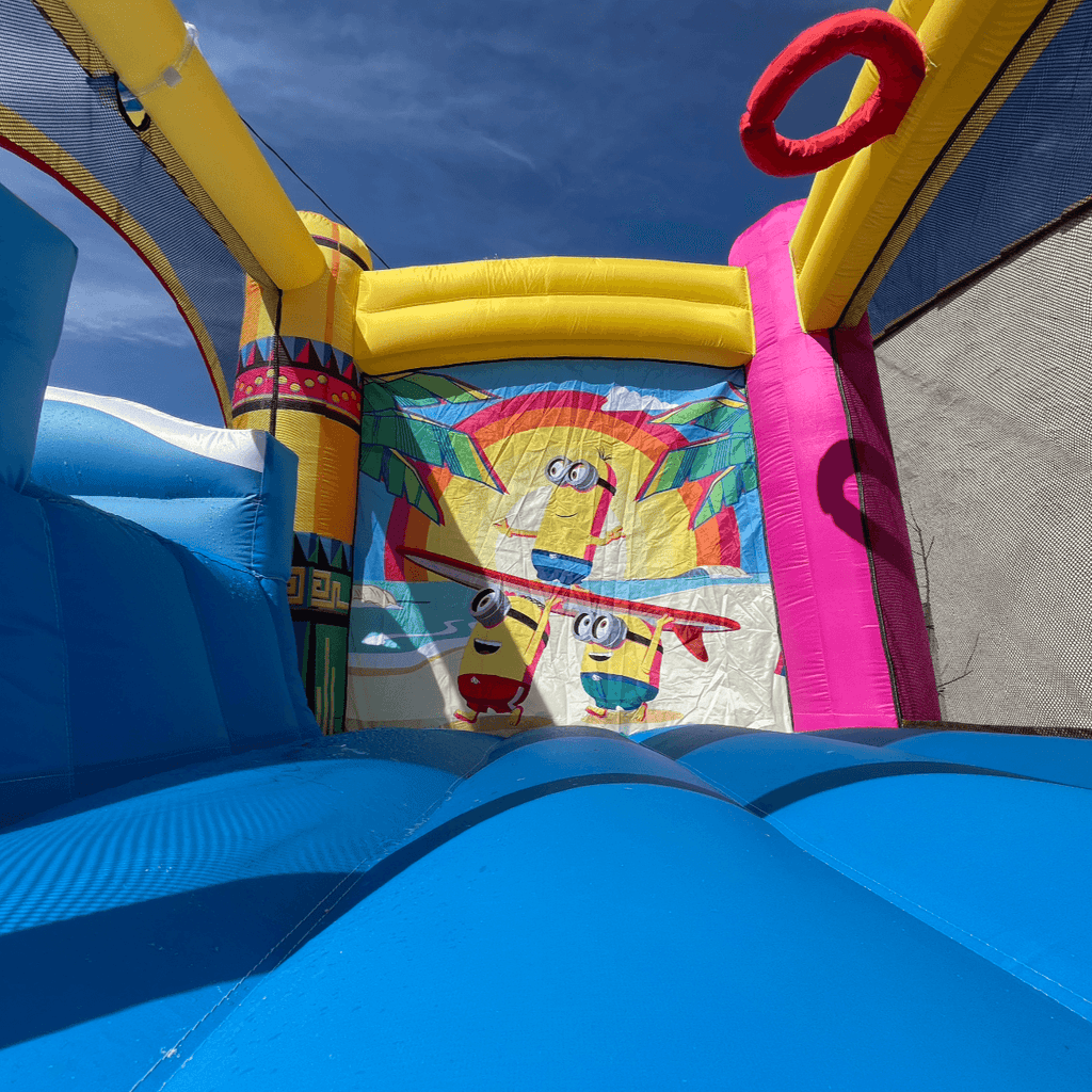 Minions Bounce House Water Slide - Funormous