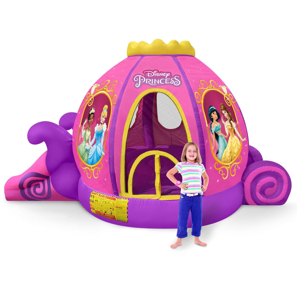Disney Princess Carriage Inflatable Bounce House